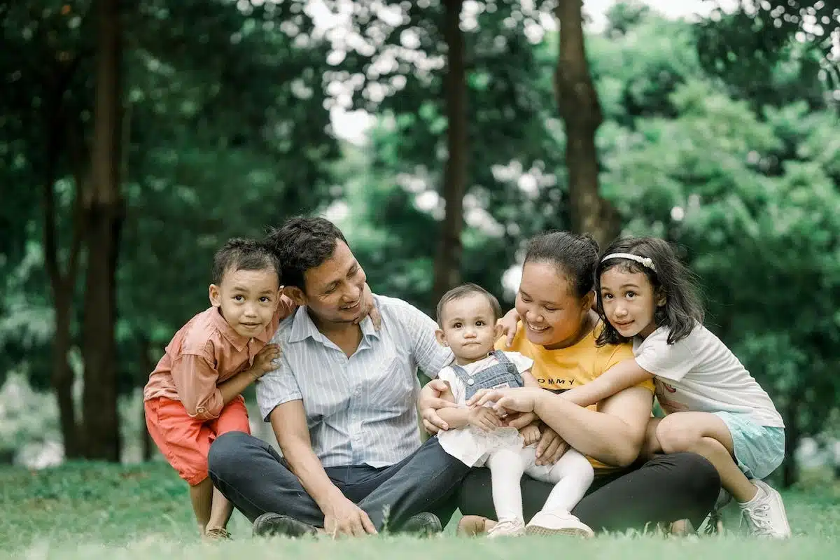 famille heureuse