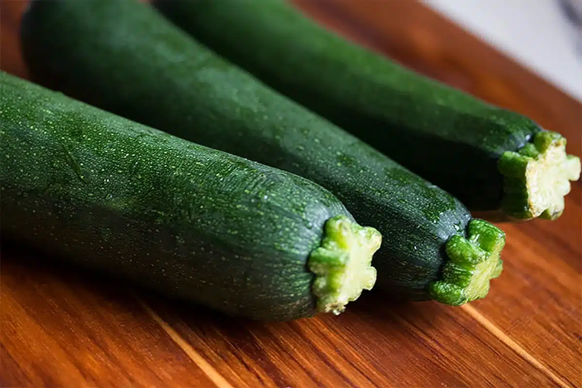 courgettes mures