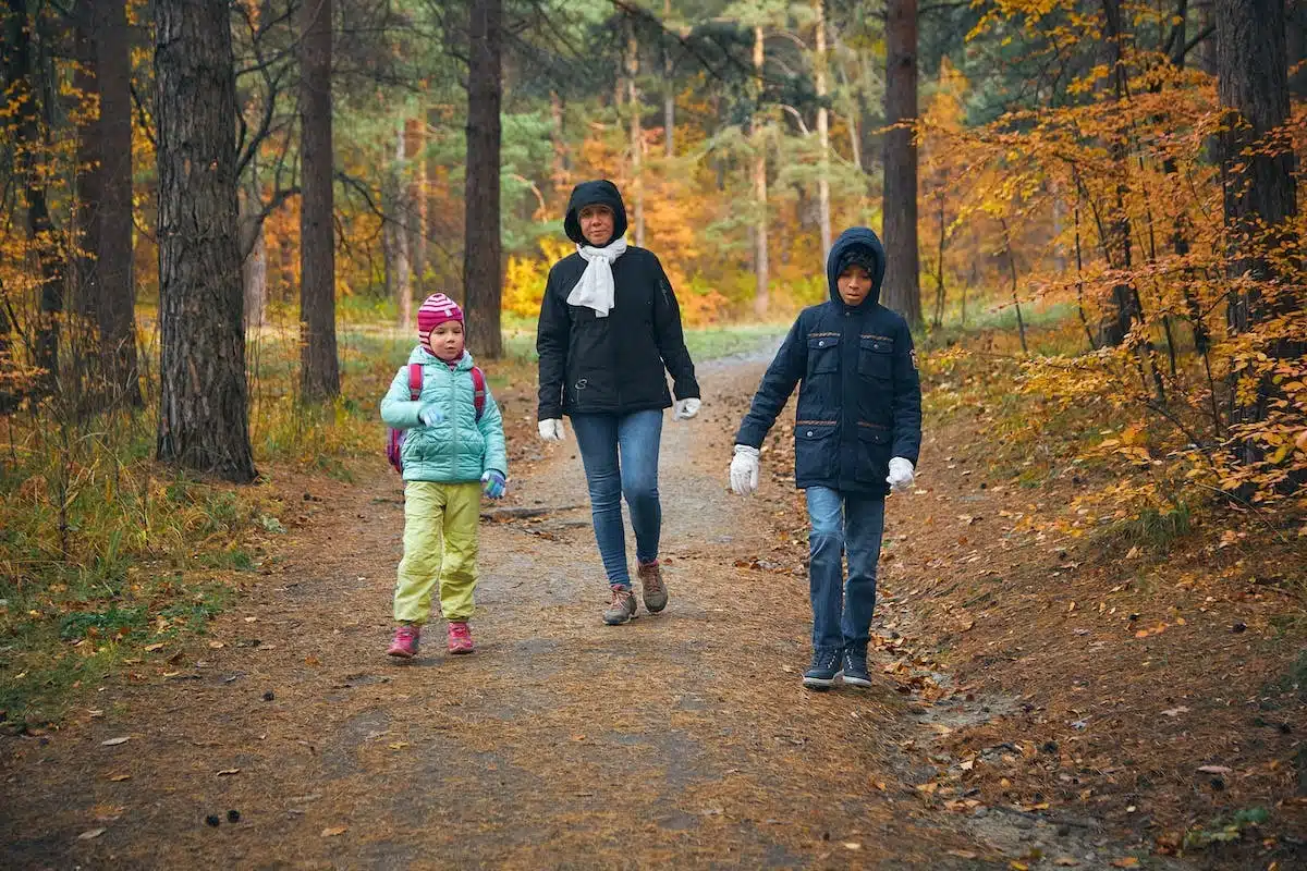 famille randonnée